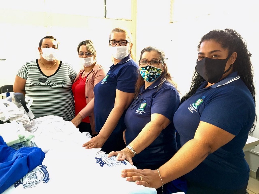 Saúde de Aparecida aumenta em 80% a confecção de rouparia hospitalar durante a pandemia