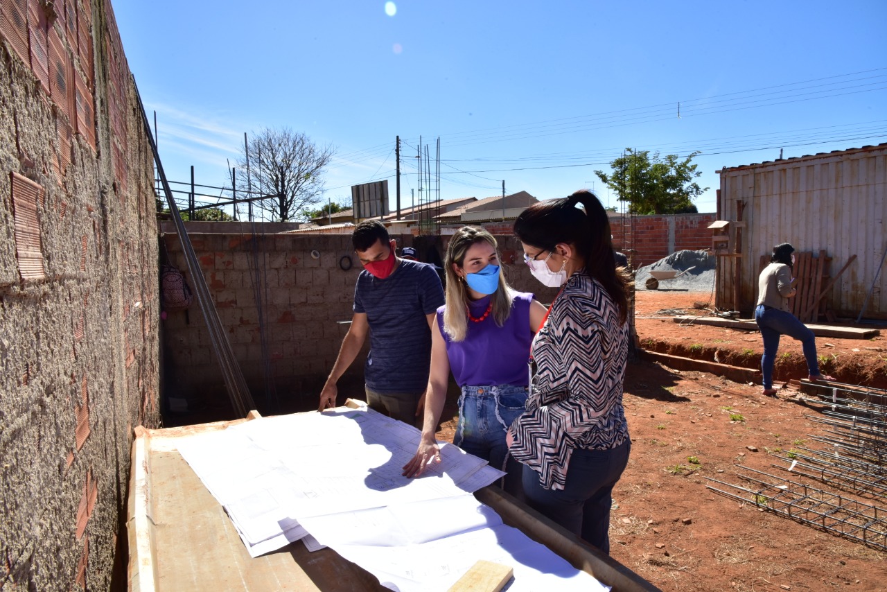 Obras do Centro de Geração de Emprego e Renda seguem aceleradas em Aparecida