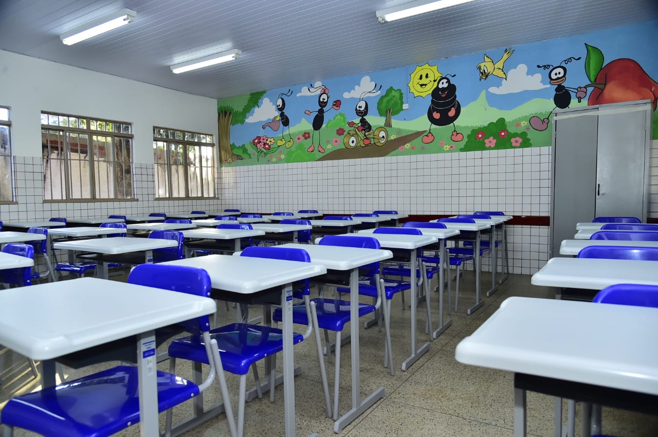 Educação de Aparecida inicia a reforma de escolas e equipa Cmeis para melhorar a qualidade da estrutura física das unidades