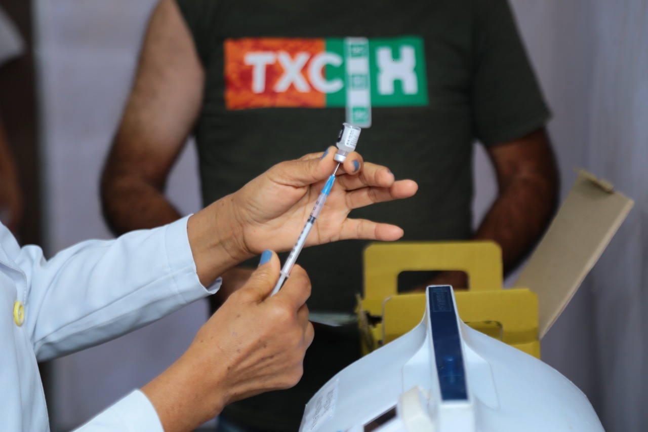 Vacinação contra a covid-19 continua em Aparecida com a chegada de novas doses