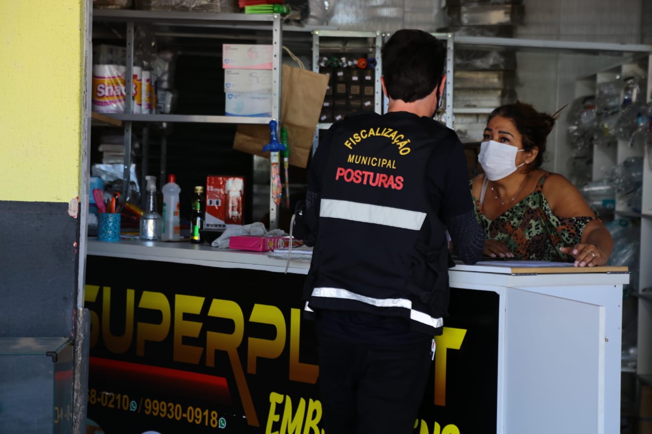 Fiscalização segue monitorando cumprimento das regras do escalonamento regional em Aparecida