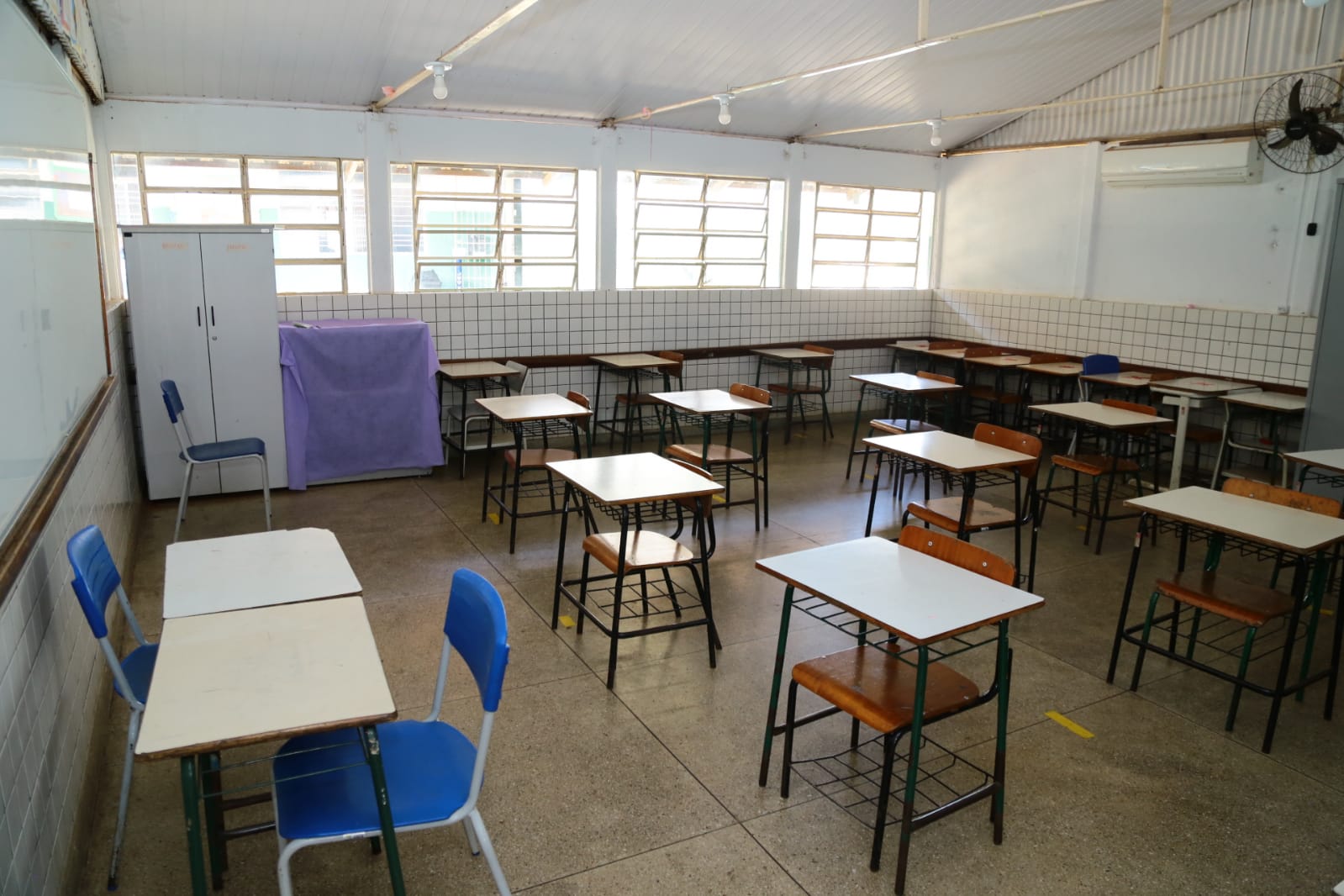 Prefeitura de Aparecida leva reforma e manutenção para escolas municipais