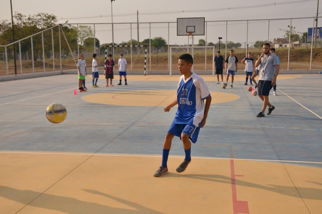 Iniciadas atividades esportivas em quatro modalidades no Estação Esporte-Cidadania