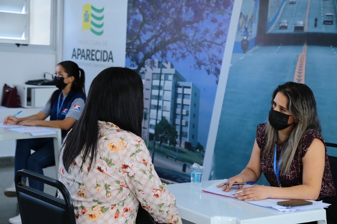 Prefeitura sedia processo seletivo para ocupar vagas de trabalho em Aparecida