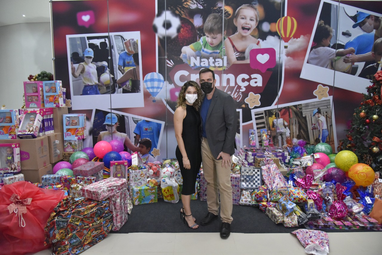 Assistência Social arrecada milhares de brinquedos para campanha Natal Criança Feliz