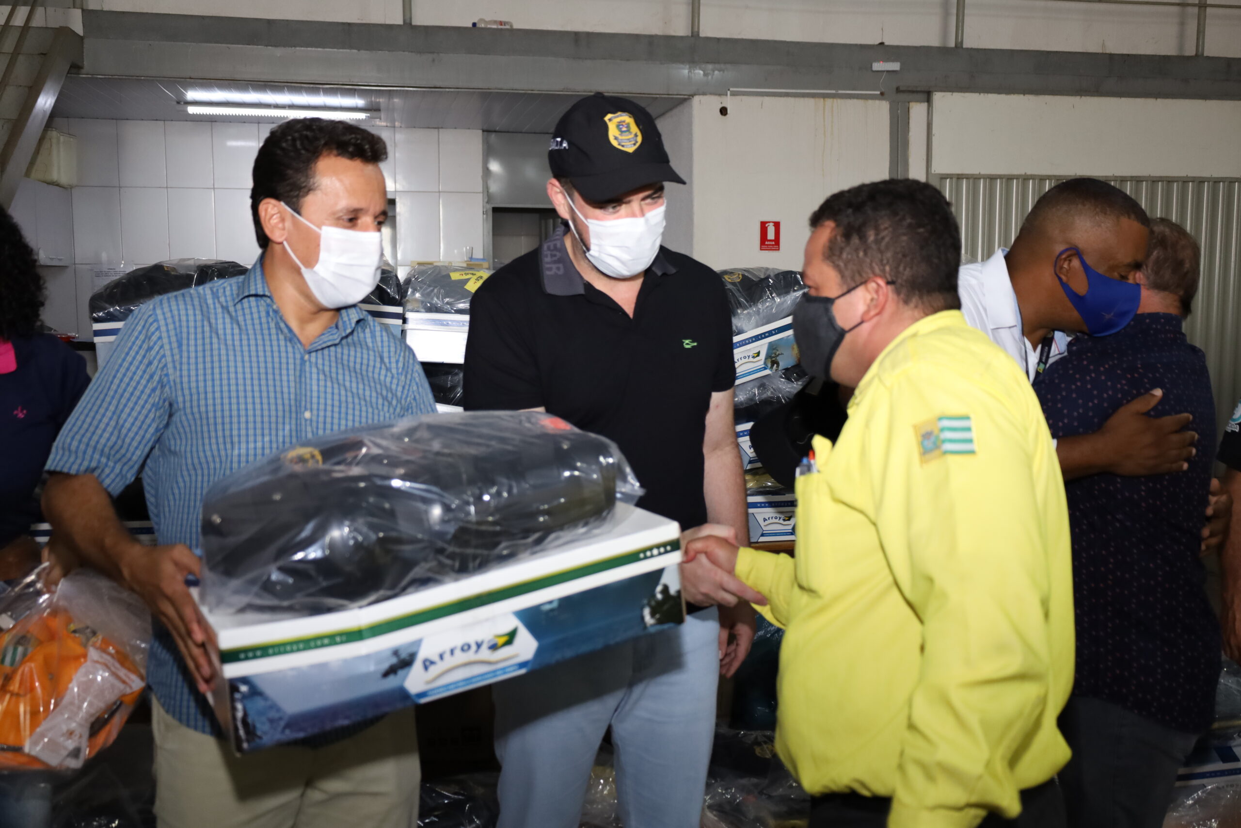 Agentes da SMTA recebem novos uniformes e equipamentos de segurança