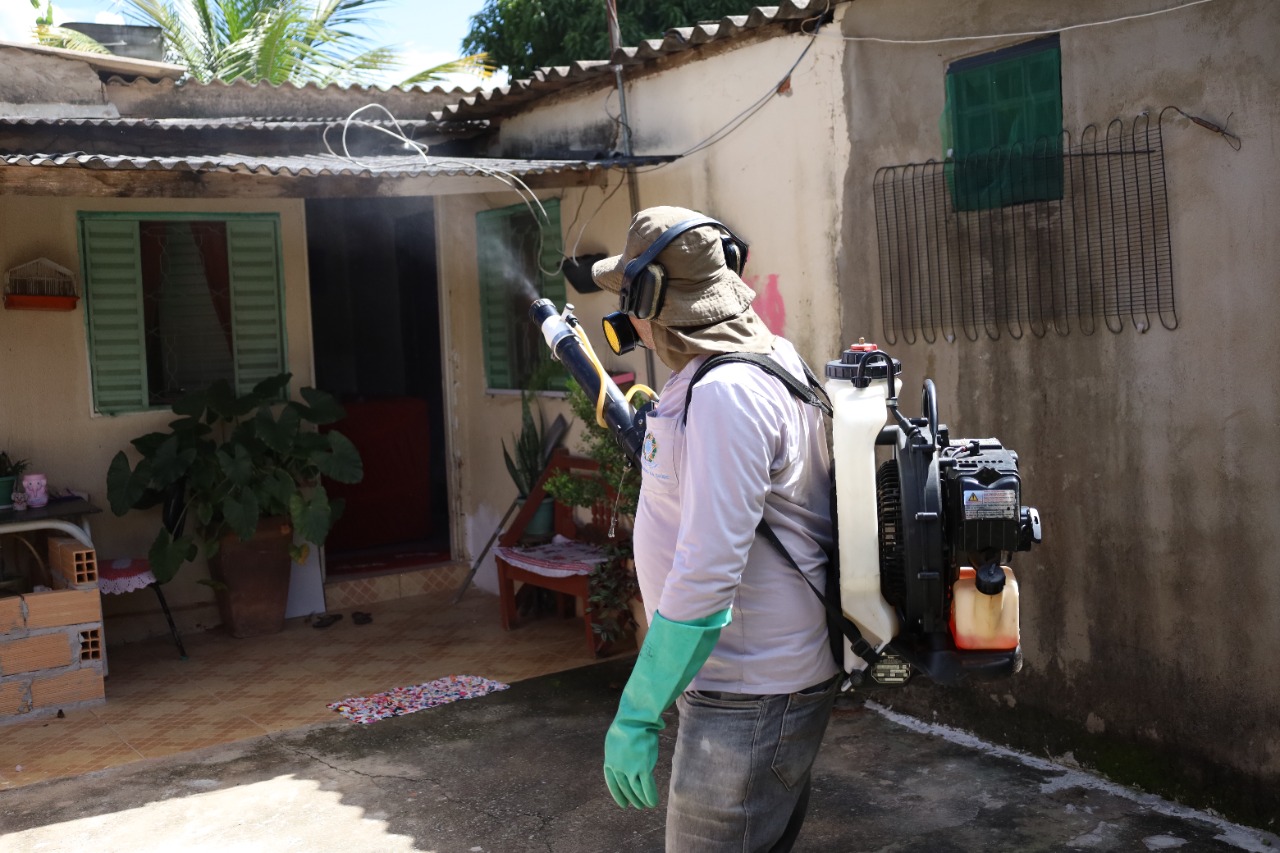 Força-tarefa combate proliferação do Aedes aegypti no Colina Azul em Aparecida