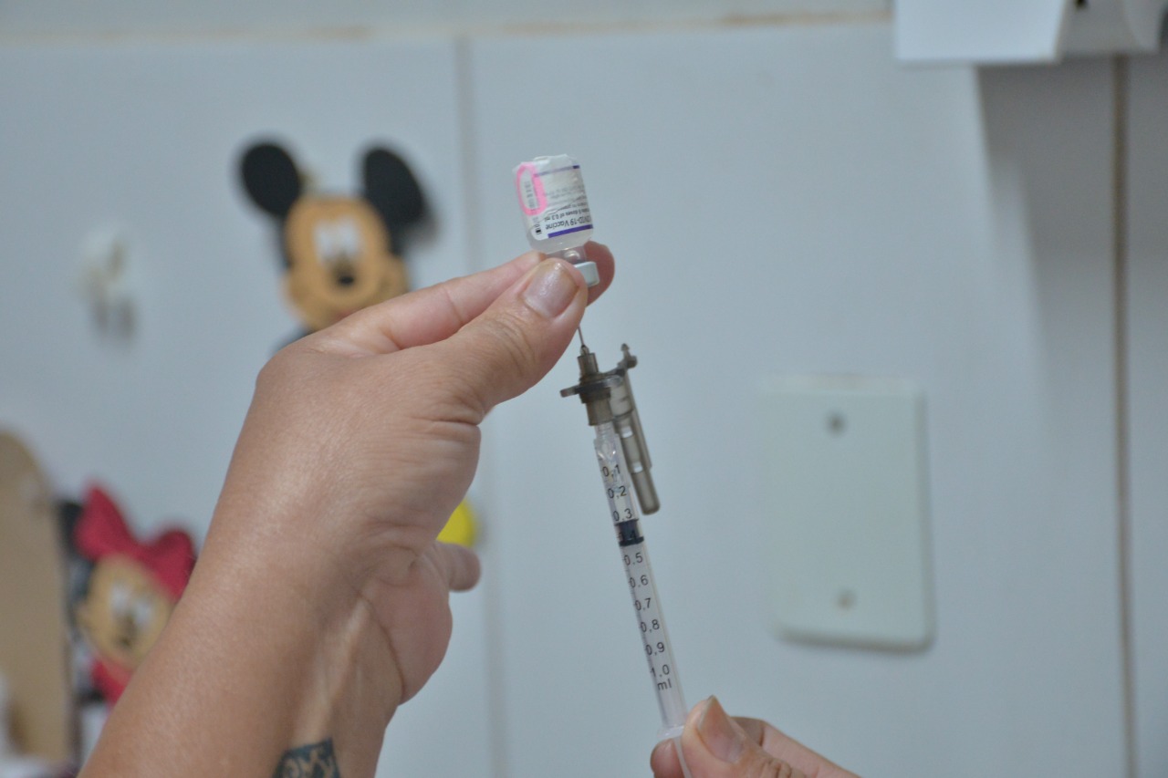 Aparecida inicia vacinação infantil contra a covid-19 nesta segunda, 17 de janeiro
