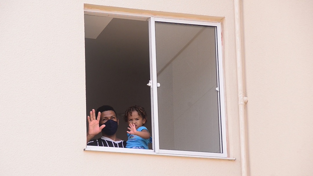 Famílias já moram no Residencial Agenor Modesto, em Aparecida