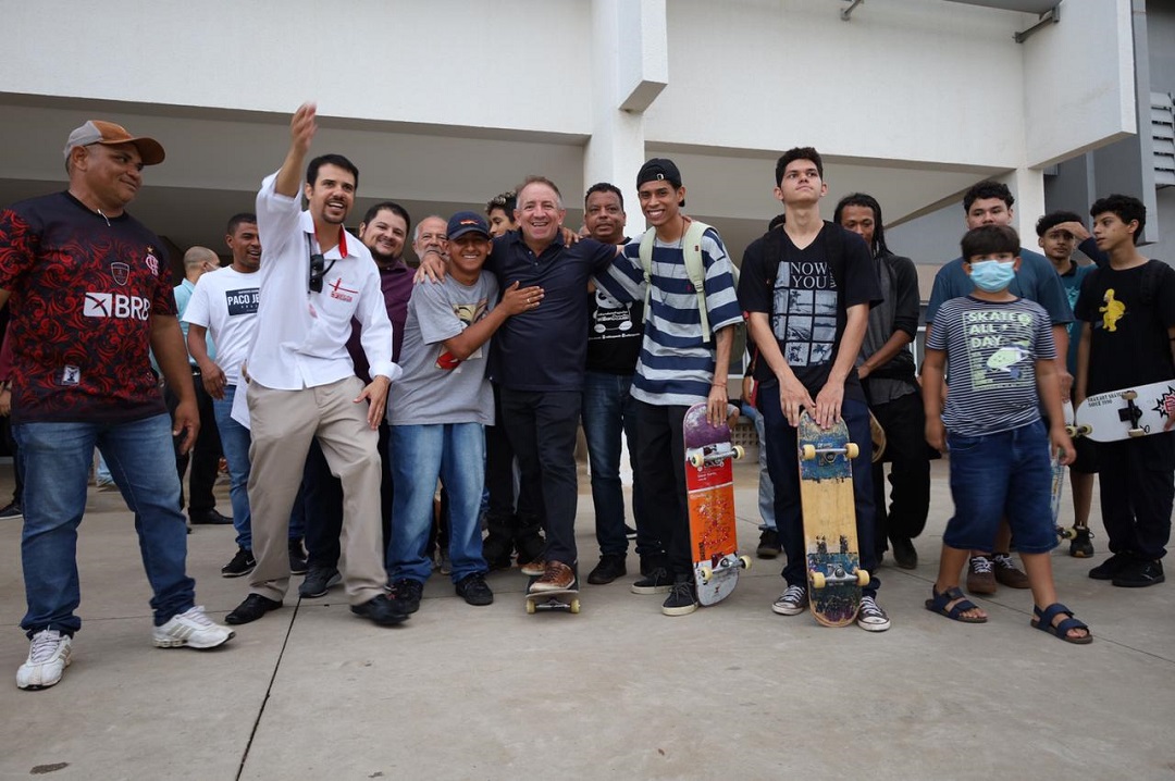 Praça da Cidade Administrativa ganhará pista de skate park