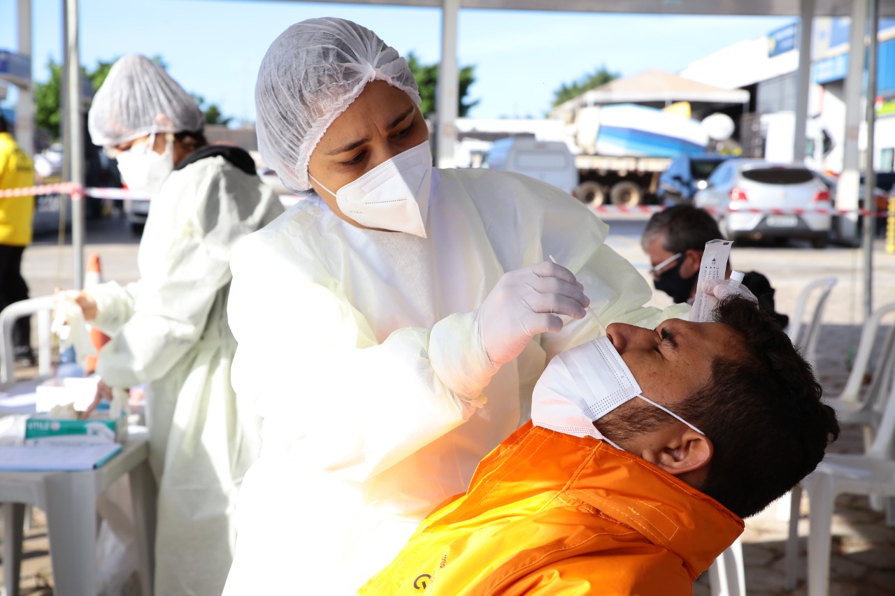 Aparecida mantém testagem para diagnosticar covid em 36 postos
