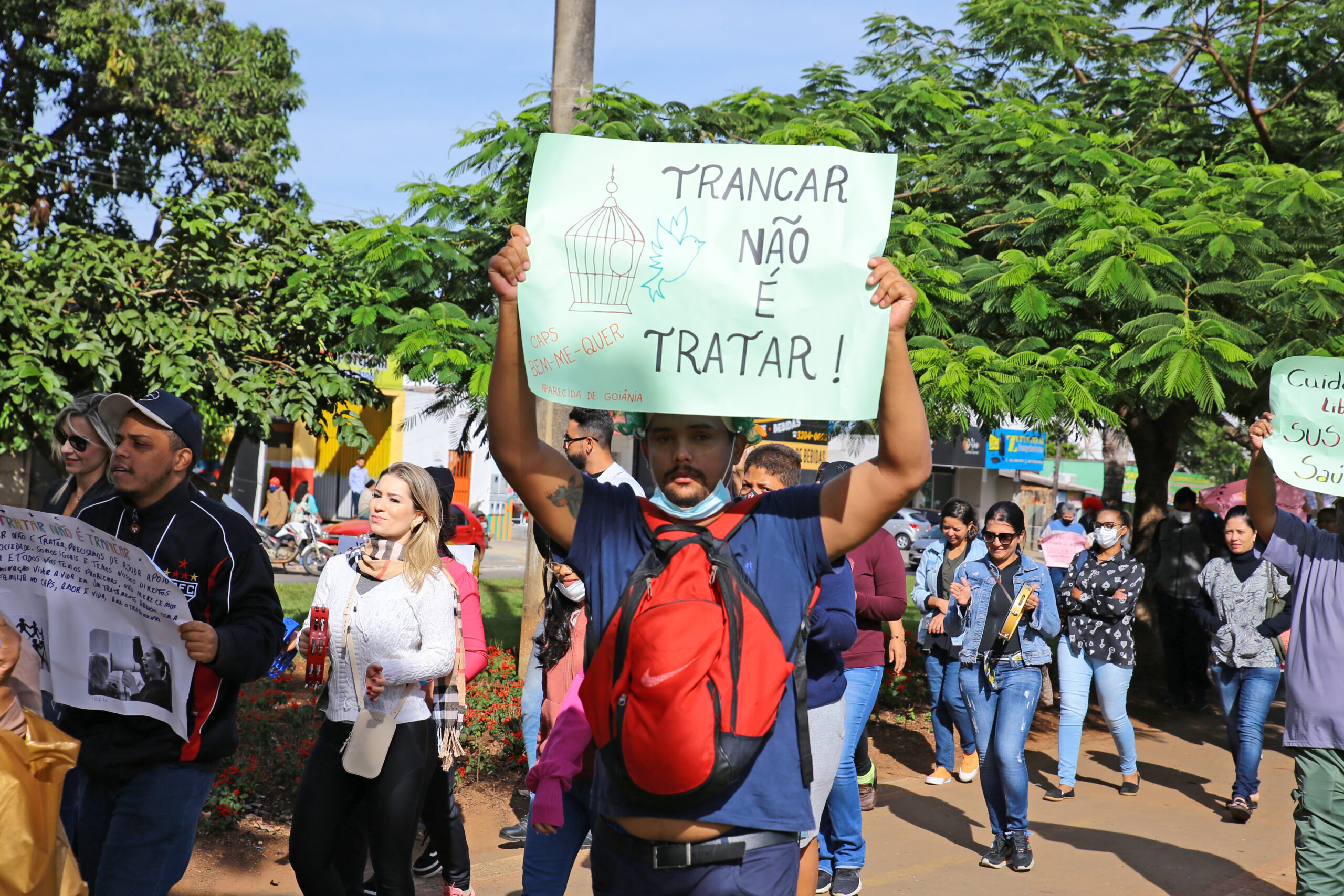 Saúde de Aparecida celebra o Dia da Luta Antimanicomial com tradicional caminhada