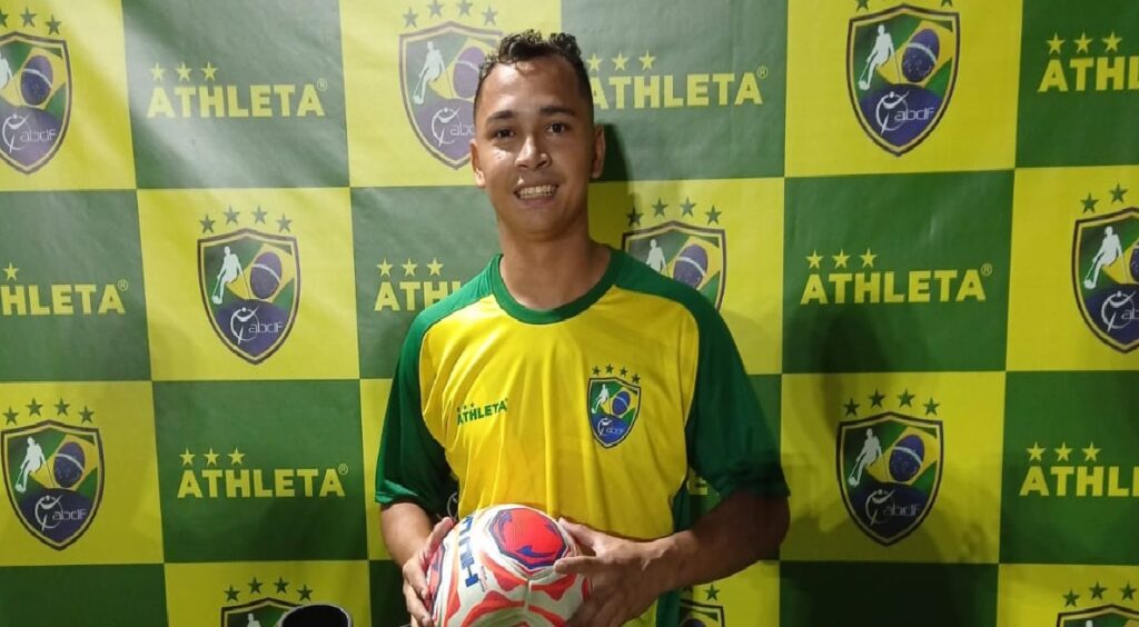 Atleta da Aparecidense/Adfego é convocado para defender o Brasil