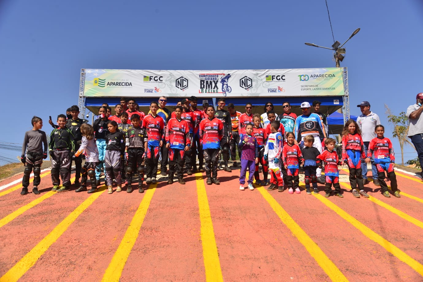 Campeonato Goiano de BMX movimenta Aparecida