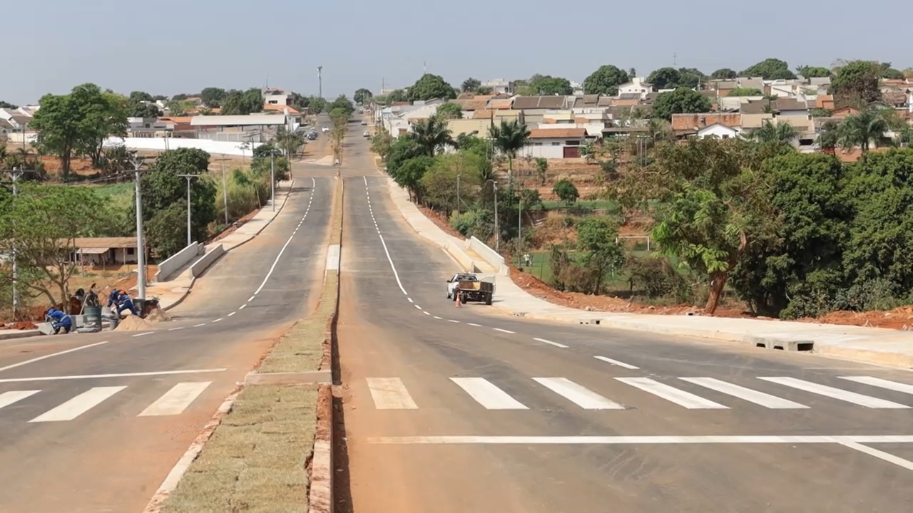 Aparecida inaugura nova avenida que corta a cidade de leste a oeste; é nesta quinta, 22