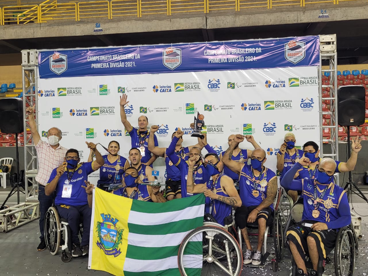 Aparecidense estreia no Brasileiro de basquete em cadeira de rodas na quarta-feira, 12