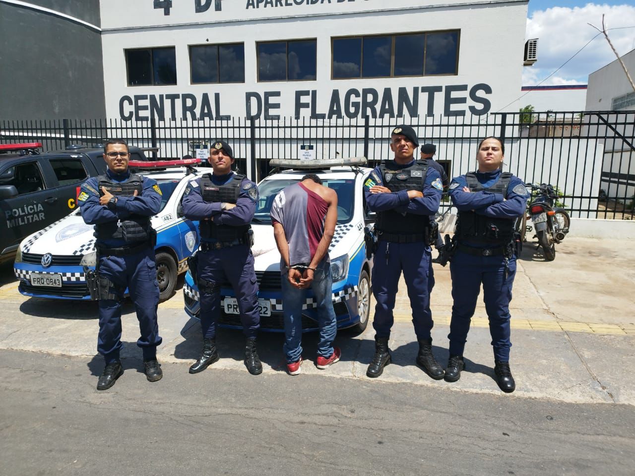 GCM prende suspeito de estupro e roubo em Aparecida de Goiânia