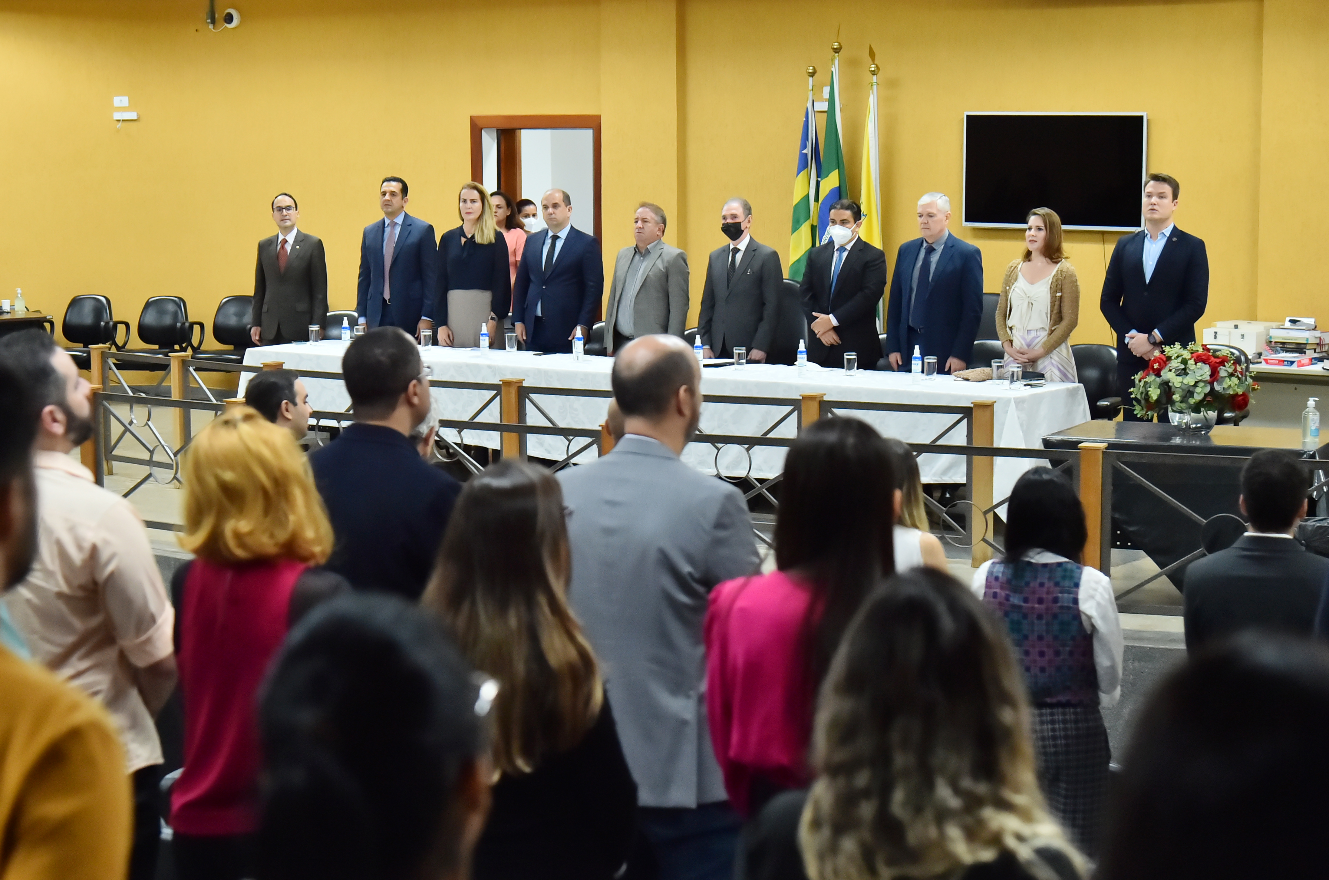 Prefeito Vilmar Mariano prestigia inauguração de espaço para solução de conflitos em Aparecida
