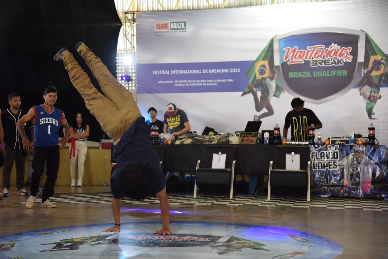 Trio brasiliense vence etapa de competição internacional de breakdance em Aparecida