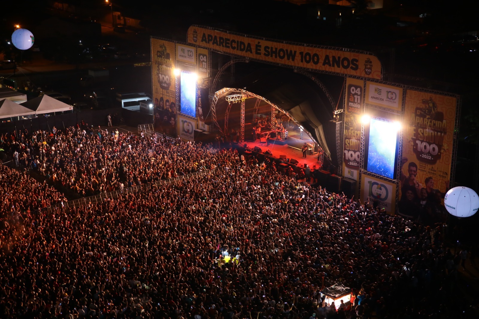 Aparecida de Goiânia celebra 101 anos com tradicional festa e programação diversificada