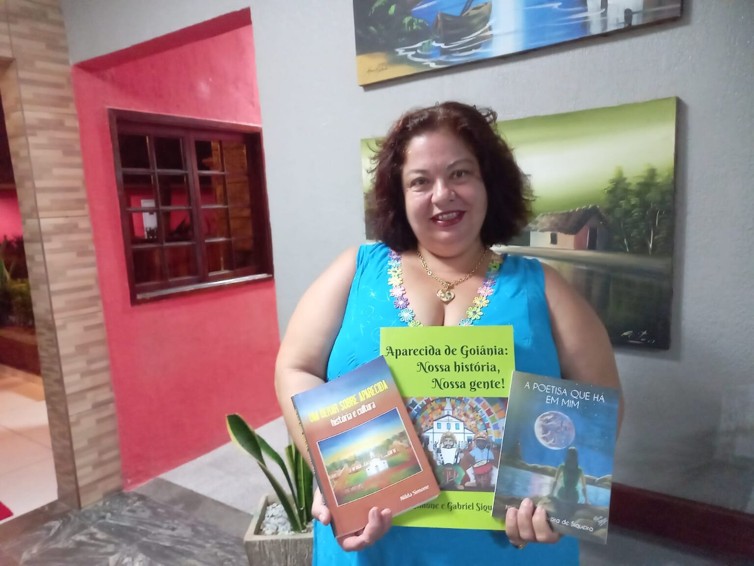 Aparecida em Letras será lançado com obras da escritora Nilda Simone