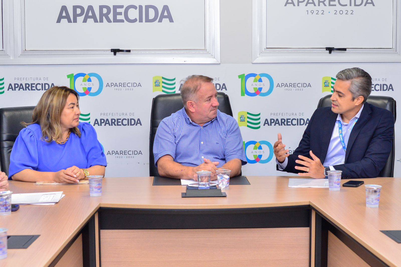 Prefeitura de Aparecida e Caixa Econômica renovam contrato da folha de pagamento dos servidores