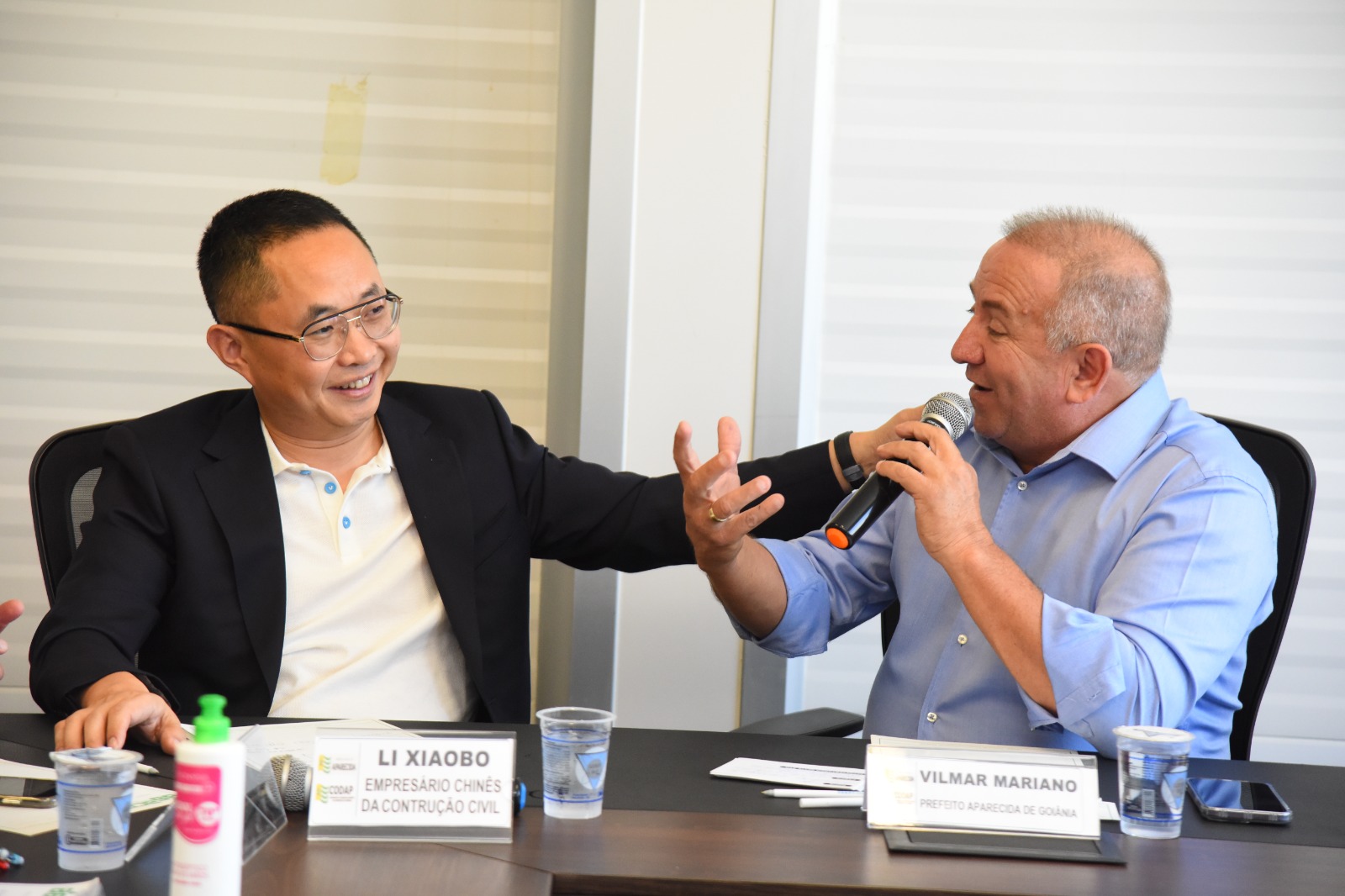 Vilmar apresenta potencialidades de Aparecida de Goiânia para investidor chinês