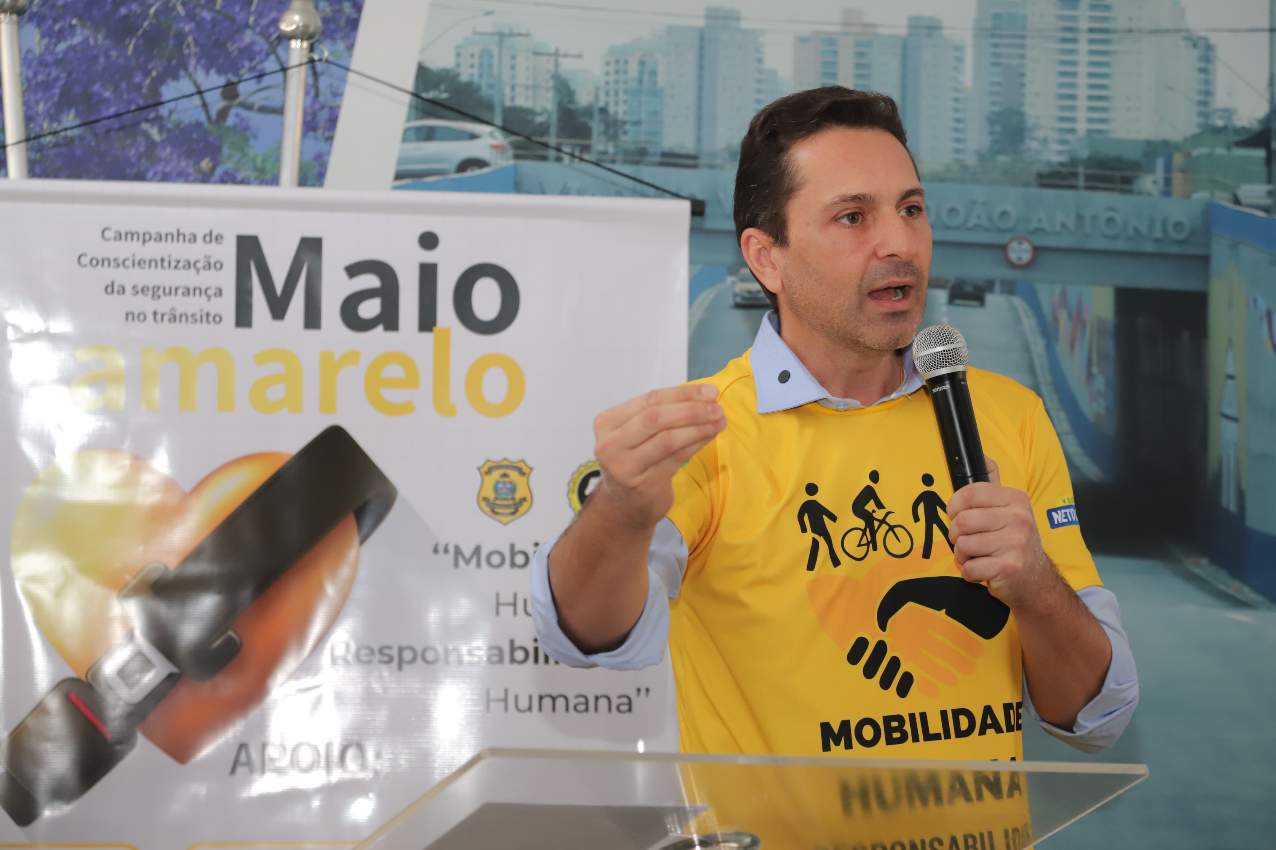 Prefeitura De Aparecida lança Maio Amarelo 2025 com foco na valorização da vida
