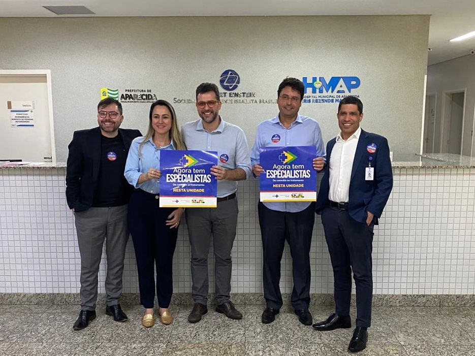 Ministério da Saúde visita Hospital Municipal de Aparecida e reforça programa para reduzir filas no SUS
