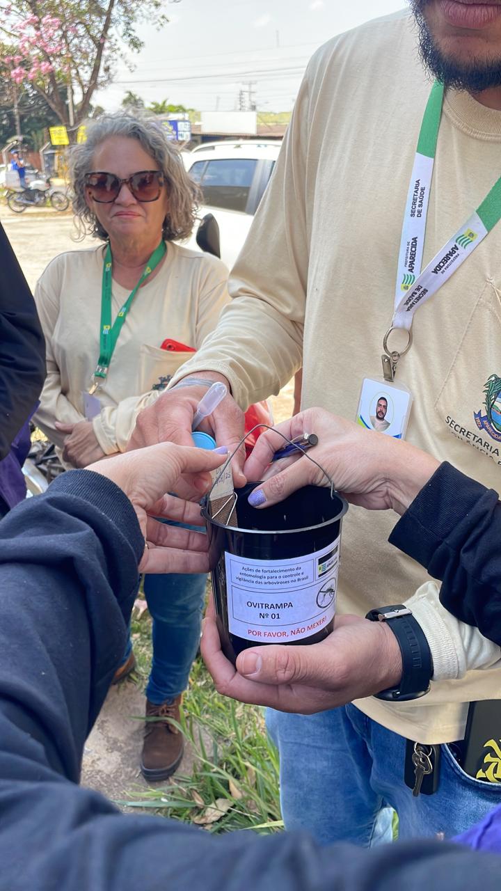 Prefeitura de Aparecida intensifica combate ao Aedes aegypti com o uso de armadilhas