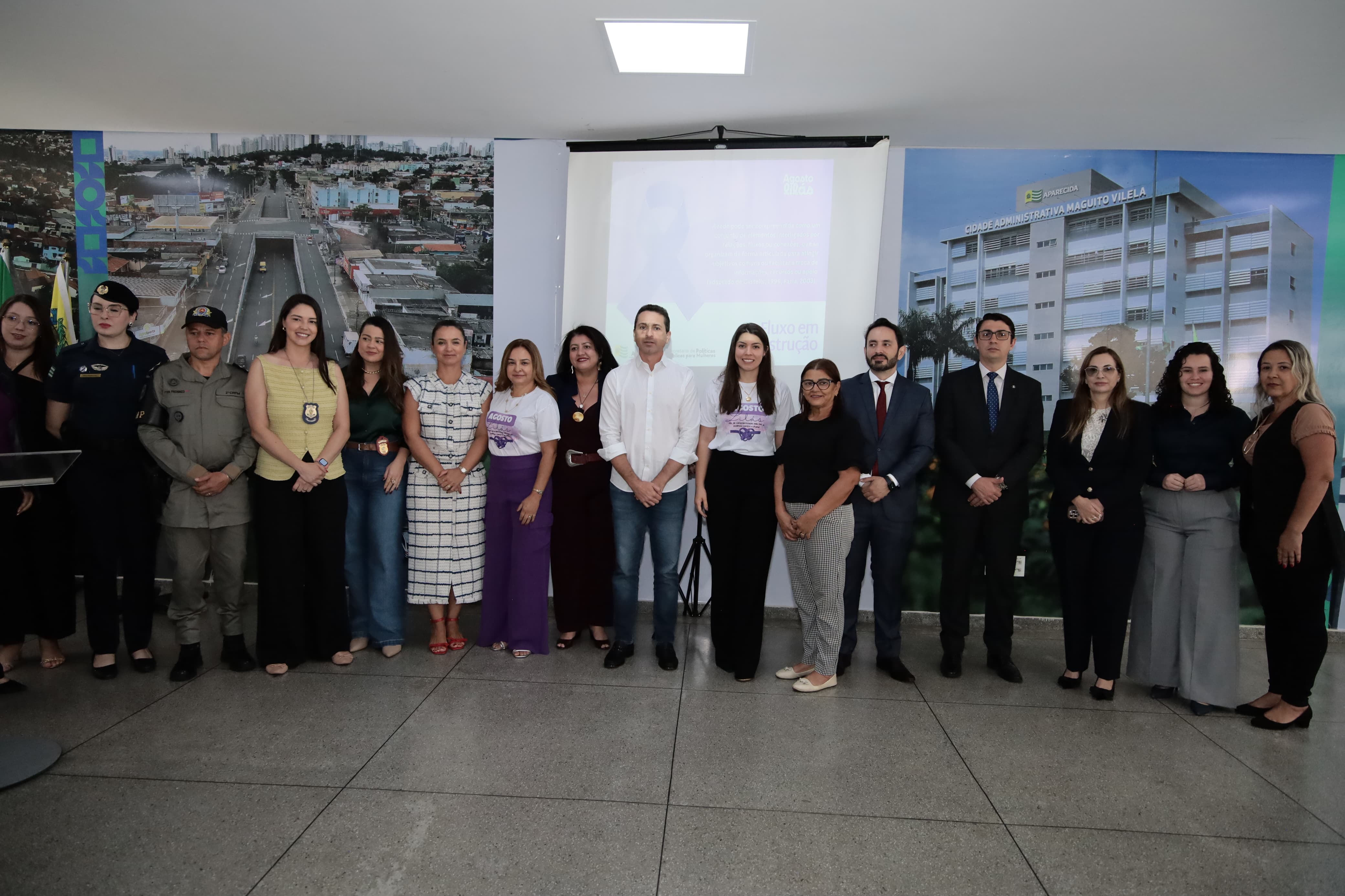 Prefeitura de Aparecida promove Campanha Agosto Lilás com ações de prevenção e apoio às mulheres