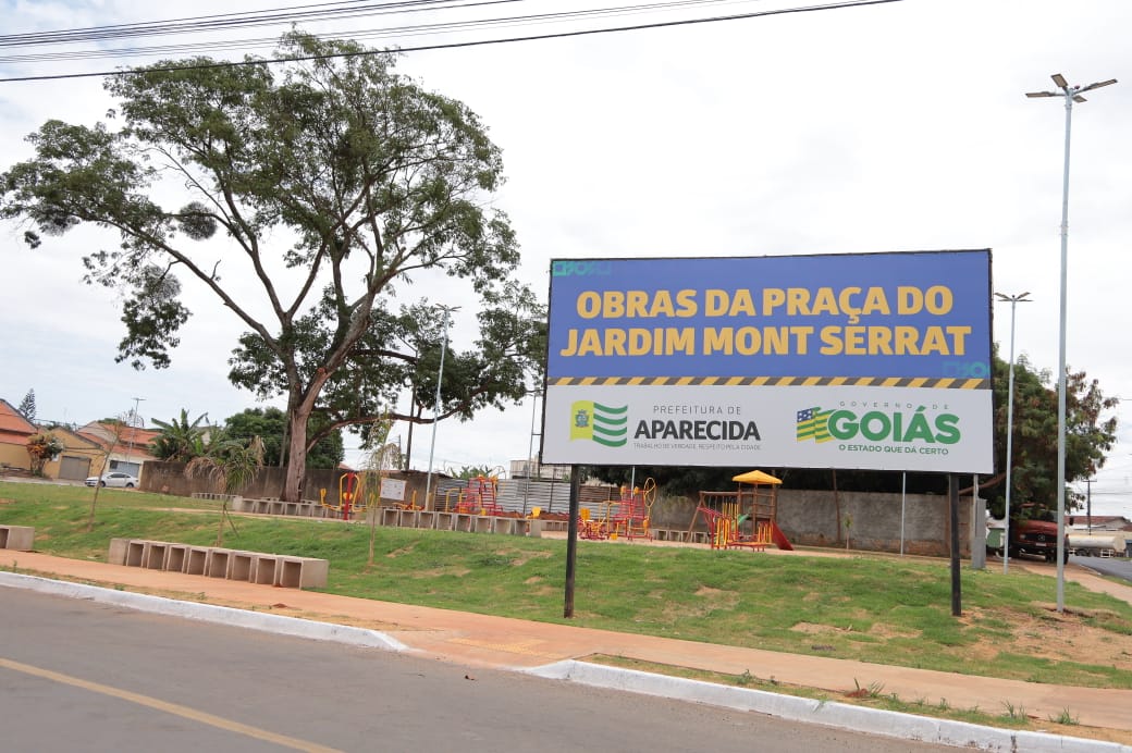 Prefeitura entrega nova praça aos moradores do Jardim Mont Serrat nesta quinta, 23