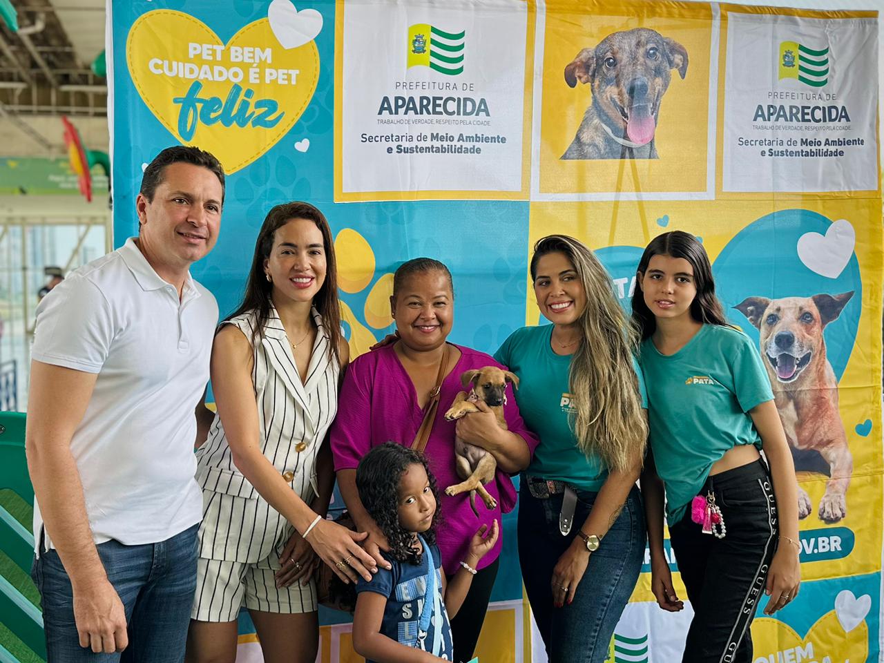 Prefeitura de Aparecida segue promovendo adoção responsável de Pets