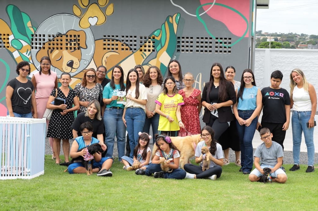 Programa novo da Semma e Assistência Social usa pets na terapia de pessoas com deficiência