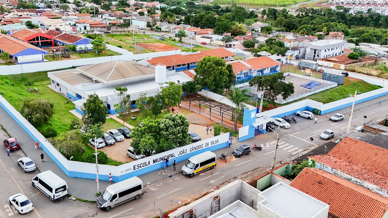 Prefeitura de Aparecida entrega reforma da Escola Municipal João Cândido da Silva nesta sexta, 26