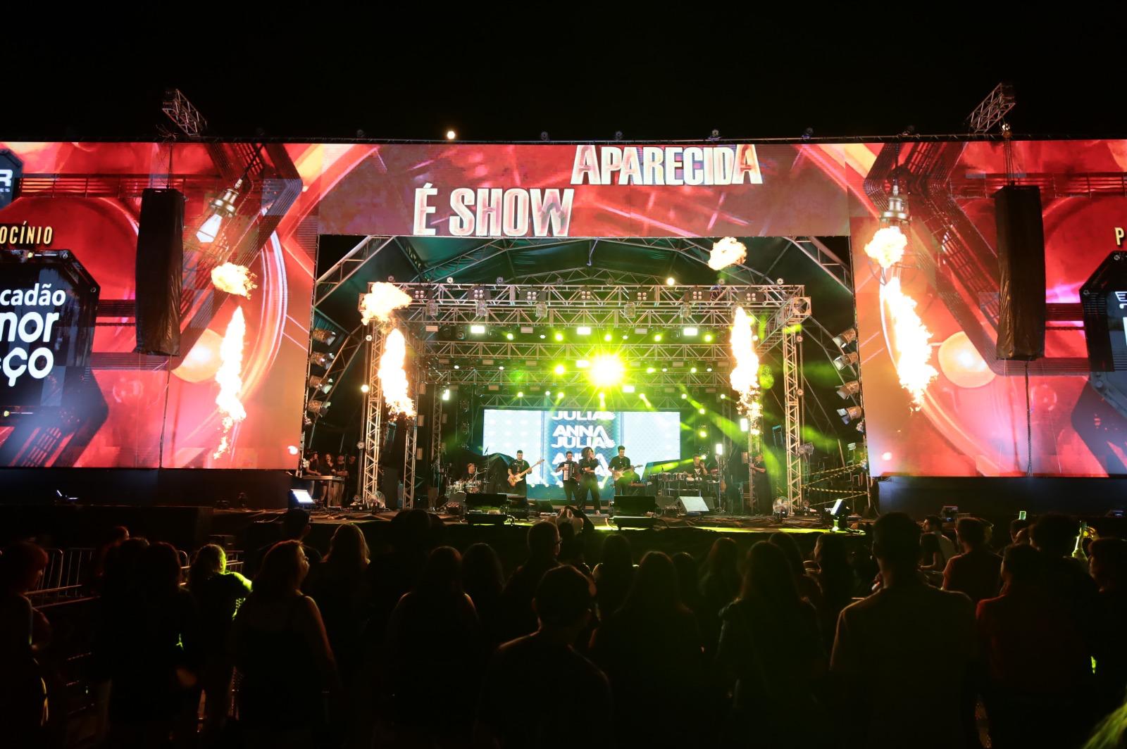 Aparecida é Show 2026 começa no dia 6 com grandes atrações nacionais