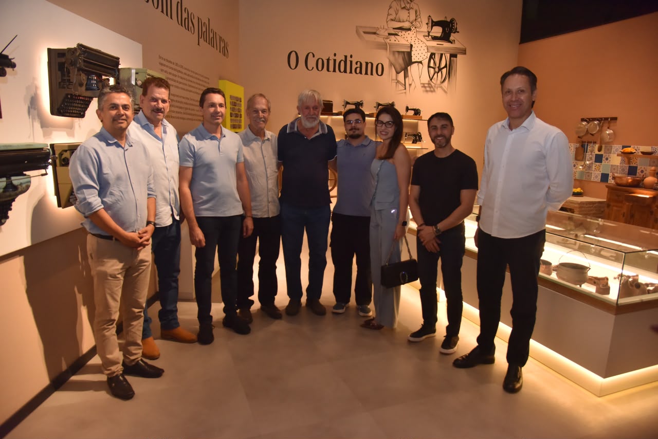 Prefeito Vilela agradece família de Tanner de Melo pela construção do museu ITAME