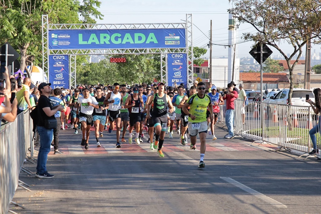Kits do circuito Aparecida Correndo pela Vida 2026 serão entregues neste sábado, 19