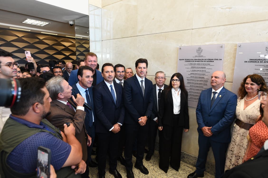Tribunal de Justiça, Governo de Goiás Prefeitura de Aparecida inauguram novo Fórum Cível e de Família
